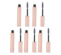 Saluaqui 5 Pezzi Tubo di Mascara Vuoto con Tappo di Gomma, Mini Tubo Mascara Vuoto con Guscio di Metallo da 4 Ml, Spazzola Morbida, Contenitore per Ciglia Portatile per il Viaggio