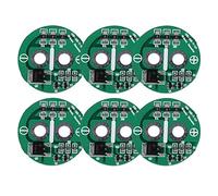 Saluaqui 6pcs Super Condensatore 2.5V con Modulo Scheda di Protezione per Dissipazione e Regolamentazione della Tensione di Calore - Componenti Elettronici Ideali per Progetti Avanzati