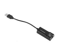 Saluaqui Adattatore Ethernet a USB, Adattatore Ethernet da USB 2.0 a RJ45 da a RJ45 Scheda Cavo Cablata 10/100 Mbps Laptop Desktop Chip 8152