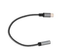 Saluaqui Adattatore per Jack da USB C a 3,5 Mm con qualità del Suono Hifi e Ampia compatibilità per S24, S23, S22, S21 Ultra - Plug and Play Aux Cable con Design di Deformazione