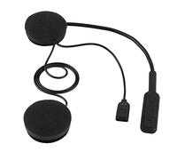 Saluaqui Auricolare Avanzato per Caschi Motociclistici con Chiamata Senza Mani e Microfono Integrato - Musica Wireless e Funzioni di Promemoria del Suono