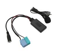 Saluaqui Aux in Adattatore con Microfono a Mani Libere | 6+8 Pin per la Radio Bravo | Compatibile con gli Smartphone | Facile Installazione | Materiale ABS Ad Alte Prestazioni