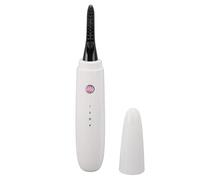 Saluaqui Bigotta per Ciglia Riscaldate di Lunga Durata con 3 Marcia a Temperatura per Ciglia per gli Occhi di Arricciacapelli - Bigodino di Elettriche Ricaricabili di Tipo C in Rosa, Buono per (WHITE)