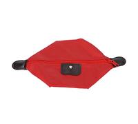 Saluaqui Borsa per Cosmetici per Gnocchi in Nylon Impermeabile, Borsa per Trucchi Portatile Compatta con Apertura a Cerniera Liscia, per Organizer per Articoli Toeletta Cosmetici (rosso)