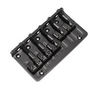Saluaqui Bridge di Basso a 5 Corde Regolabili per Bassi Elettrici con Selle in Lega di Zinco in Nero - Migliora la stabilità e il Controllo del Tono per le Prestazioni Superiori (BLACK)