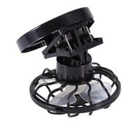 Saluaqui Condizionatore di Aria da Ventola Mini Clamp/Holder-on a Energia Solare-Ventola da Viaggio Elettrica per Campeggio, Escursioni, Viaggio-Ventola di Celle di Raffreddamento Portatile con