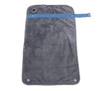 Saluaqui Coperta Riscaldata USB con Controllo della Temperatura - Tiro Multiuso, Morbido e Portatile Riscaldato Elettrico per Uso Domestico e Ufficio, Colore Argento - Coperta di Riscaldamento del