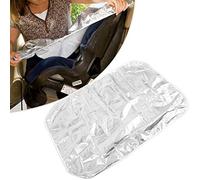 Saluaqui Copertura da Sole Sedile del Seggiolino Auto per Bambini - Blocco UV e Isolamento Al Calore - Fit Elastico Protegge e Estende la Vita dei Sedili per Auto Materiale Ecologico