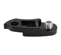 Saluaqui Estensione del Gancio del Deragliatore Posteriore in Alluminio - Gancio di Coda per Bicicletta Nera per Transizione a velocità Regolare - Aumento di Lunghezza di 41 Mm, Si Adatta a 36T a
