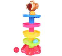 Saluaqui Giocattolo Interattivo a Goccia per Bambini per Bambini - Torre Vorticosa Multicolore e Multicolore Migliora Le abilità Motorie - Giocattolo Educativo per di età Pari o Superiore a 9 Mesi