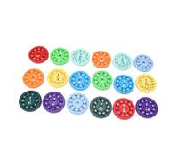 Saluaqui GIOCHIO DI ROTAZIONE DI FATTI DI MATH COINGGAGGI - Strumento DI Apprendimento Matematico Interattivo E Colorato per Bambini E Adulti - PRIPLICAZIONE E GIOCO DI EDATTA DI DIVISIONE