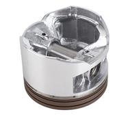 Saluaqui Kit Ad Anello Pistone in Alluminio 13 Mm Ad Alte Prestazioni per la Bici Sporco del Motore Zhongshen -Resistente alla Ruggine, Facile Installazione