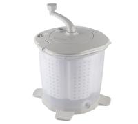 Saluaqui Lavatrice Manuale, Lavatrice Manuale in ABS Lavatrice Portatile Non Elettrica con Copertura per l'acqua per Campeggio in Dormitorio