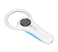 Saluaqui Lettore Avanzato di Microchip per Animali Domestici 134.2kHz 125kHz con Schermo a LED OLED, Scanner per Tag Animali Senza Portatile, Scanner ID PET USB per un Rapido Riconoscimento e Uso a