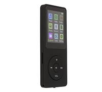 Saluaqui Lettore di Musica Digitale Ultra Sottile con Display LCD da 1,8 Pollici, Supporta i Formati MP3 e MP4, capacità di Memoria Massima 64 G, Lettore Audio Portatile per Gli Amanti della Musica