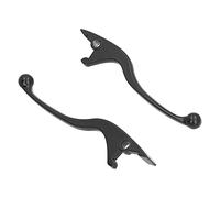 Saluaqui Leva della Maniglia del Freno Premium Set per ATV Moto Moto - Lega di Alluminio a Lavorazione di Precisione, Sicurezza Avanzata, Installazione Facile, Finitura Nera