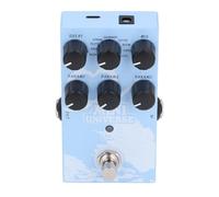 Saluaqui M Vave Mini Universe - Pedale per effetti per chitarra - 9 tipi di riverbero con suono caldo e autentico, pedale per chitarra a forma digitale, opzione di alimentazione USB tipo C, versatile