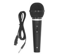 Saluaqui Microfono Cablato con Portatile Dinamico Cardioide con Cotone Che Cancella il Rumore per il Audio Domestico e Canto della Conferenza - Interfaccia XLR 3, Plug & Play Design