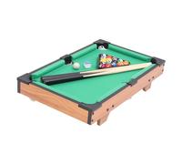 Saluaqui Mini Gioco da Biliardo da Tavolo Set per Bambini - Tavolo da Biliardo con 16 Palle, 2 Segnali, Gesso, Rack a Triangolo - Snooker Portatile per Eventi Familiari e Sociali