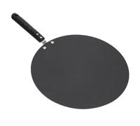 Saluaqui Panna del Pancake a Pancake in Crepa Versatile per Piano Cottura a Gas - Piastra Rotonda in Alluminio con Design a Bordo Alto per Facilitare - Ideale per Uova, Crepes, Torte e Chapattis