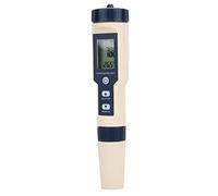 Saluaqui PH/salinità Digitale 5 in 1 Avanzato/Temp/TDS/Meter EC-Tester di qualità dell'Acqua Multifunzionale con Compensazione della Temperatura Automatica per Casa, Giardino e Acquario