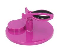 Saluaqui Porta di Smalto per Unghie Regolabile con Design Anti -fuoriuscite per Uso Senza, un Morsetto per Accessori per Unghie Gel Versatile in Viola per le Nail Art Fai - te e Altro Ancora (#11)