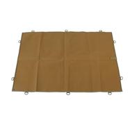 Saluaqui Scheda del Supporto per Display Patch con Superficie del Ciclo - Pannello Portain Stoccaggio dell'organizzatore a Parete Morale in Nylon - Dimensione Khaki M Mostra Facilmente Emblemi e (M
