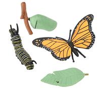 Saluaqui Set di Giocattoli Modello di Insetti Educativi-Modello Animale di Simulazione del Ciclo di Vita a Farfalla, Materiale Ecologico per l'apprendimento Ed Esplorazione dei Bambini, Giocattolo