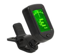 Saluaqui Sintonizzatore Elettronico Digitale Ad Alta Precisione per Strumenti a Corda - Clamp/Holder Multifunzionale Sul Dispositivo di Sintonia per Chitarra, Ukulele, Violino, con Funzione