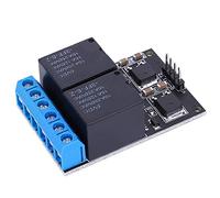 Saluaqui SL35B02 12V Canale Bistabile Relay Module Low Control | e modulo relè Supporta basso Installazione facile con forte stabilità Ideale per varie applicazioni tra cui