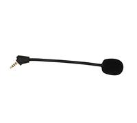 Saluaqui Sostituzione del Microfono di Gioco Staccabile con Tappo a Piastre Oro da 3,5 Mm per Hyper X Cloud II Wireless Pro Silver Cloudx Cuffie