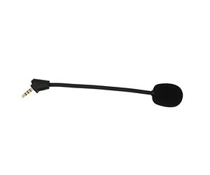 Saluaqui Sostituzione del Microfono di Gioco Staccabile con Tappo a Piastre Oro da 3,5 Mm per Hyper X Cloud II Wireless Pro Silver Cloudx Cuffie