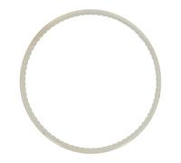 Saluaqui Sostituzione della Cinghia del Motore a Fascia Silenziosa e Liscia con Materiale PE Resistente all'usura per Tornio e Trapano in Legno - Beige 10in