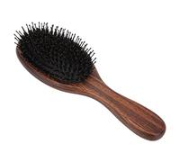 Saluaqui Spazzola per Capelli per Riequilibrare i Lipidi dei Capelli Airbag Elastici Spazzola Districante a Paletta in Legno di Sandalo di Forma Ovale per uno Styling Senza Sforzo e Domare
