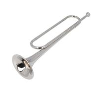 Saluaqui Strumento di Corno di Bugle Bb Tastiera Tromba di Cavalleria in Ottone Ideale per l'orchestra Militare Professionista Usa una Superficie Placcata Dorata con Resistenza all'erosione per le