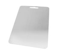 Saluaqui Tagliere in Metallo Ti Design Ispessito per Preparare Facilmente la Tagliere Versatile Ideale per Verdure Frutta Pane e Pasta Dimensioni 46x30 Cm / 18,1x11,8 Pollici (46 * 30 cm)