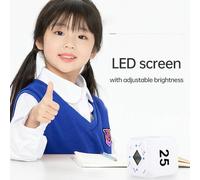 Saluaqui Timer del con Sensore di gravità e Display a LED - Operazione Silenziosa, 15/05/45 Minuti Opzioni - Buono per l'apprendimento dei Bambini, l'esercizio Fisico, la Cucina e Altro Ancora
