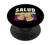 Salud Cheers Brindisi venezuelano alla birra PopSockets PopGrip Adesivo