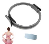 Saludea Vitality Ring, Designed for Gentle Strength & Mobility Training, for Back and Thin Legs, Enhances Flexibility Promotes Better Posture (Gray)