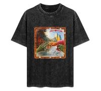 SaludHealth Helloween Keeper of The Seven Keys Part II Electronica Unisex T-Shirt Printed Tee Graphic Top Men Black Shirt S