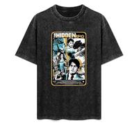 SaludHealth Hidden Movie Poster Kyle MacLachlan Unisex T-Shirt Printed Tee Graphic Top Men Black Shirt XL