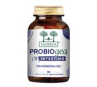 Salugea ProbioGea Intestino Integratore Probiotico, 60 Capsule Vegetali Acido-Resistenti