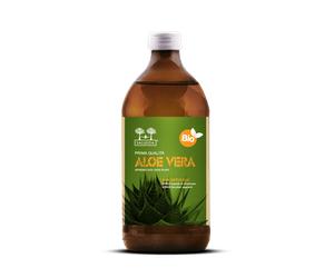Salugea - Succo Aloe Vera Bio 100% Puro Flacone in Vetro Scuro Confezione 500 Ml