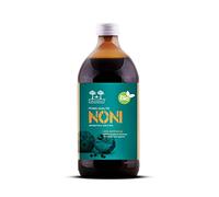 Salugea SUCCO DI NONI BIO - 100% Puro e Naturale - Integratore tonico energizzante - 500 ml - Noni biologico (Morinda citrifolia L.) succo del frutto 100% puro, aumenta l'energia