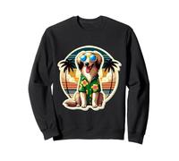 Saluki Dog Owner Summer Vibes Vacanze Vacanze Vintage Sun Felpa