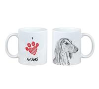 Saluki I tazza con cane Ti amo Art-Dog