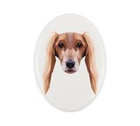 Saluki piastrella geometrica Art-Dog