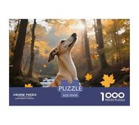 Saluki Puzzle 1000 Pezzi Pet Dog Difficile - Sfida Intelligente Per Adulti Esperti, Arte Premium Da Collezione - 70x50cm/1000pcs