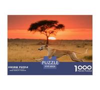 Saluki Puzzle 1000 Pezzi Pet Dog - Puzzle Creativo Per Adulti, Design Elegante, Poster in Omaggio - 38x26cm/1000pcs