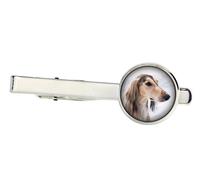 Saluki spilla per cravatta con foto Art-Dog
